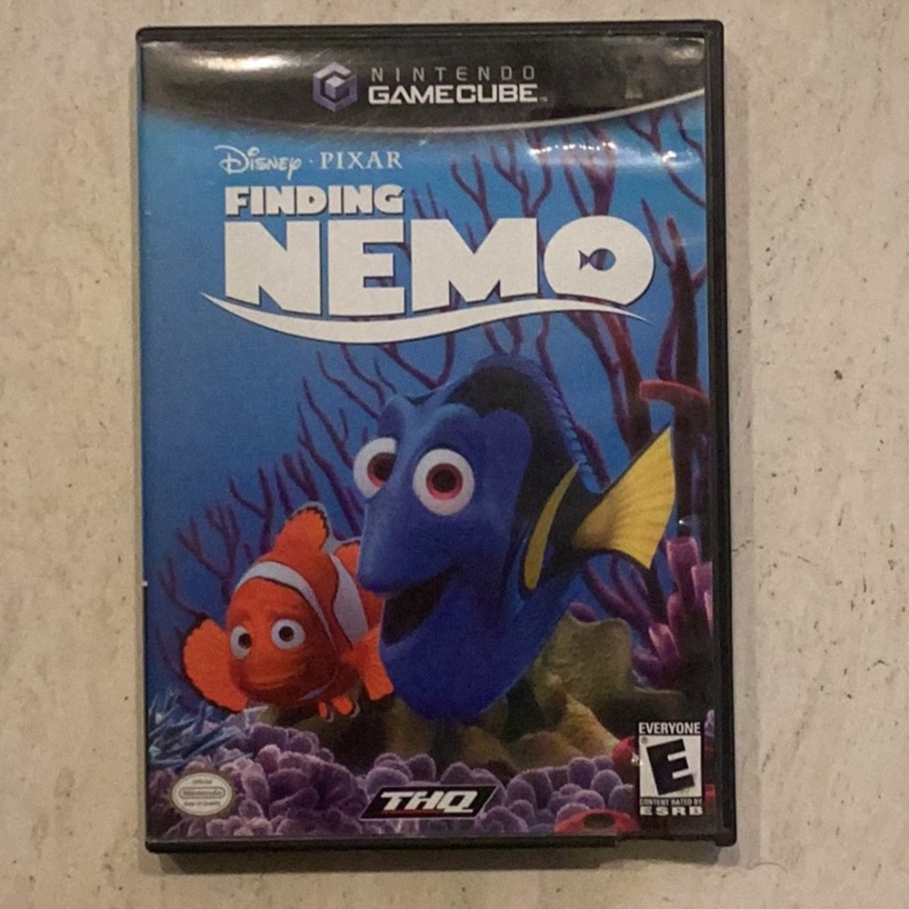 Disney Finding Nemo Nintendo GameCube Game Pixar CIB Tested Working